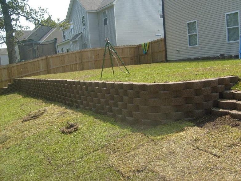 retaining walls Sanford, NC