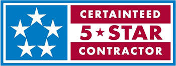 Certaineed 5 Stars Contractor