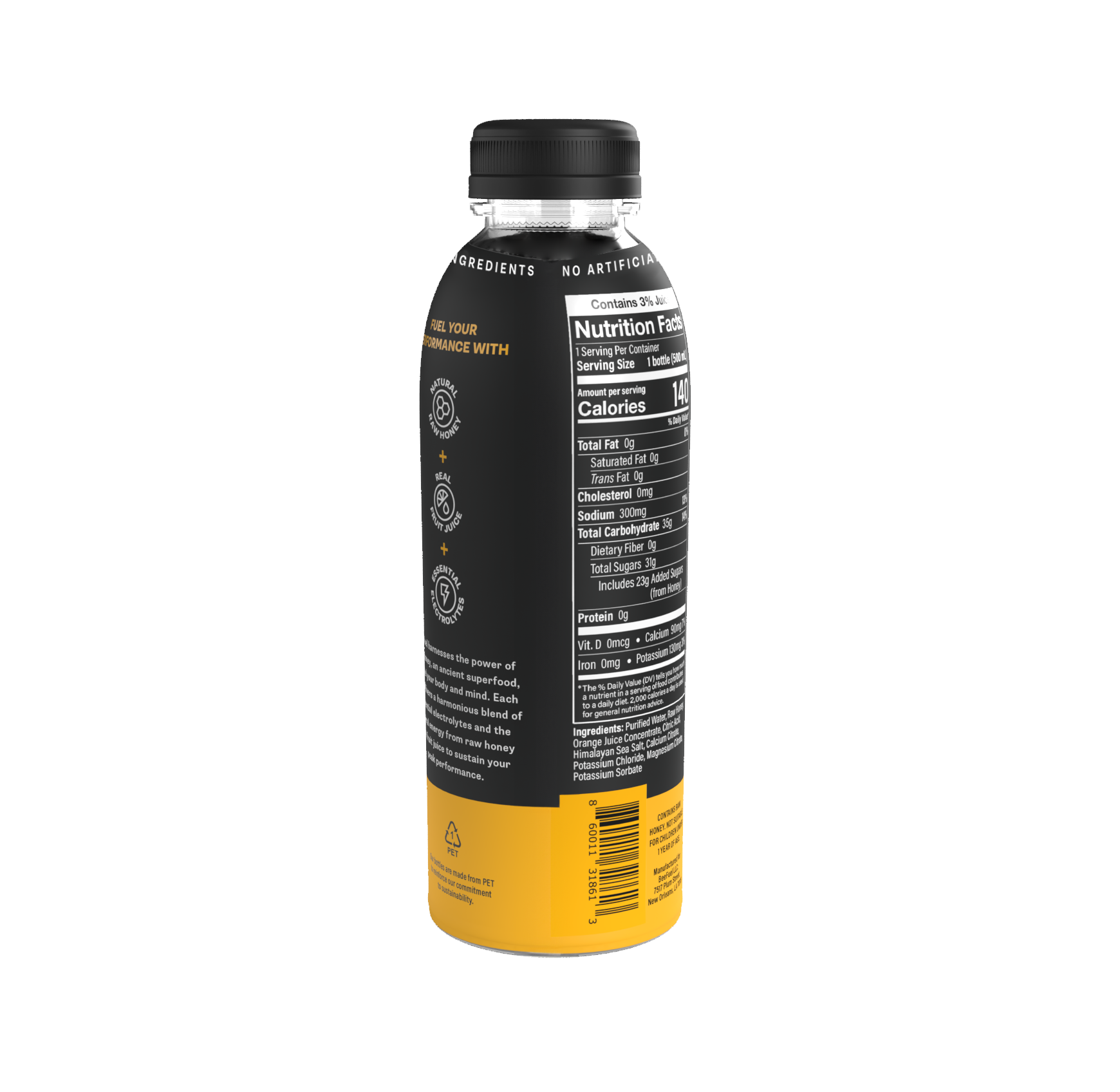 beefuel label design