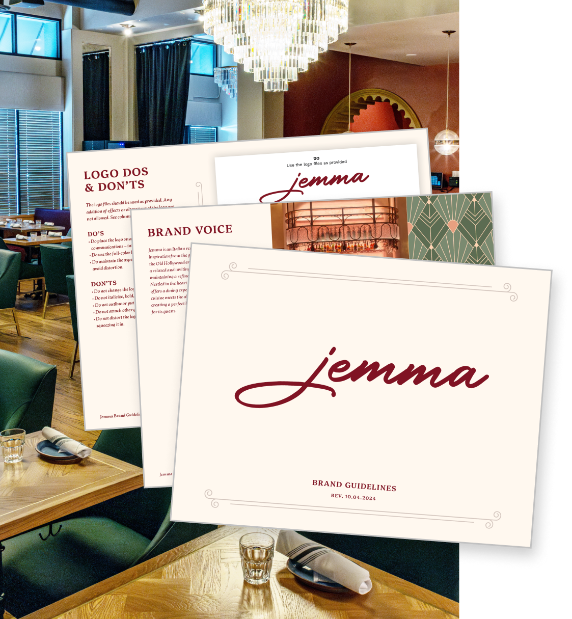 jemma brand identity