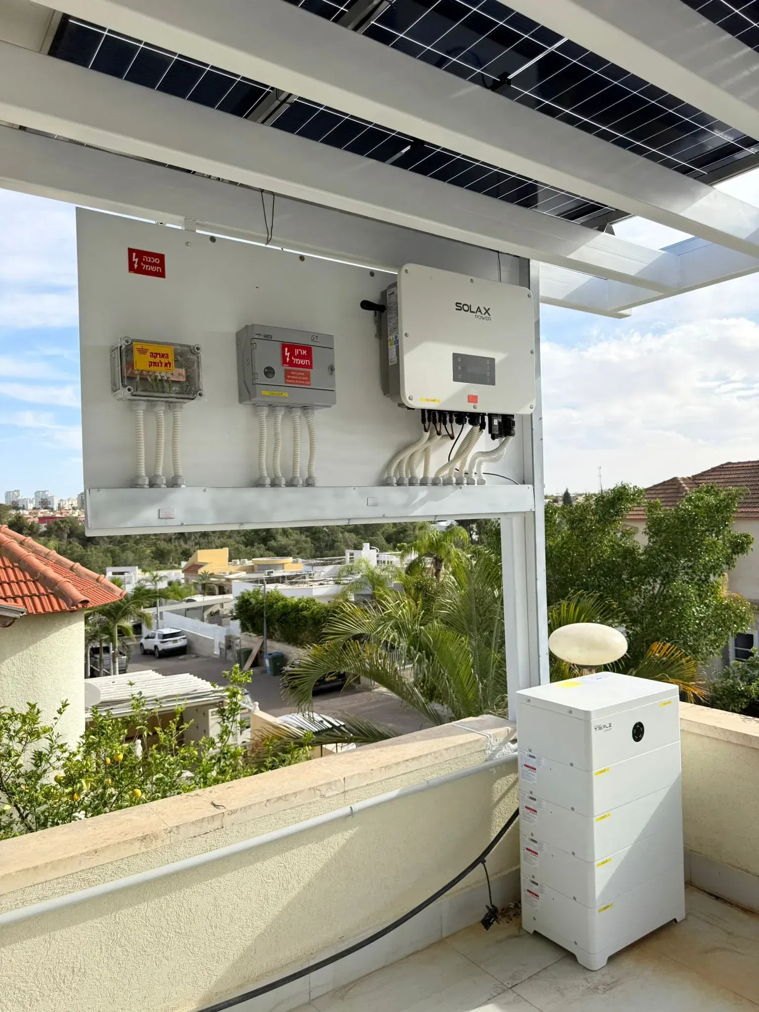 התקנת מערכת סולארית בבית פרטי - אלעד סולאר התקנת מערכת סולארית בבית פרטי - אלעד סולאר