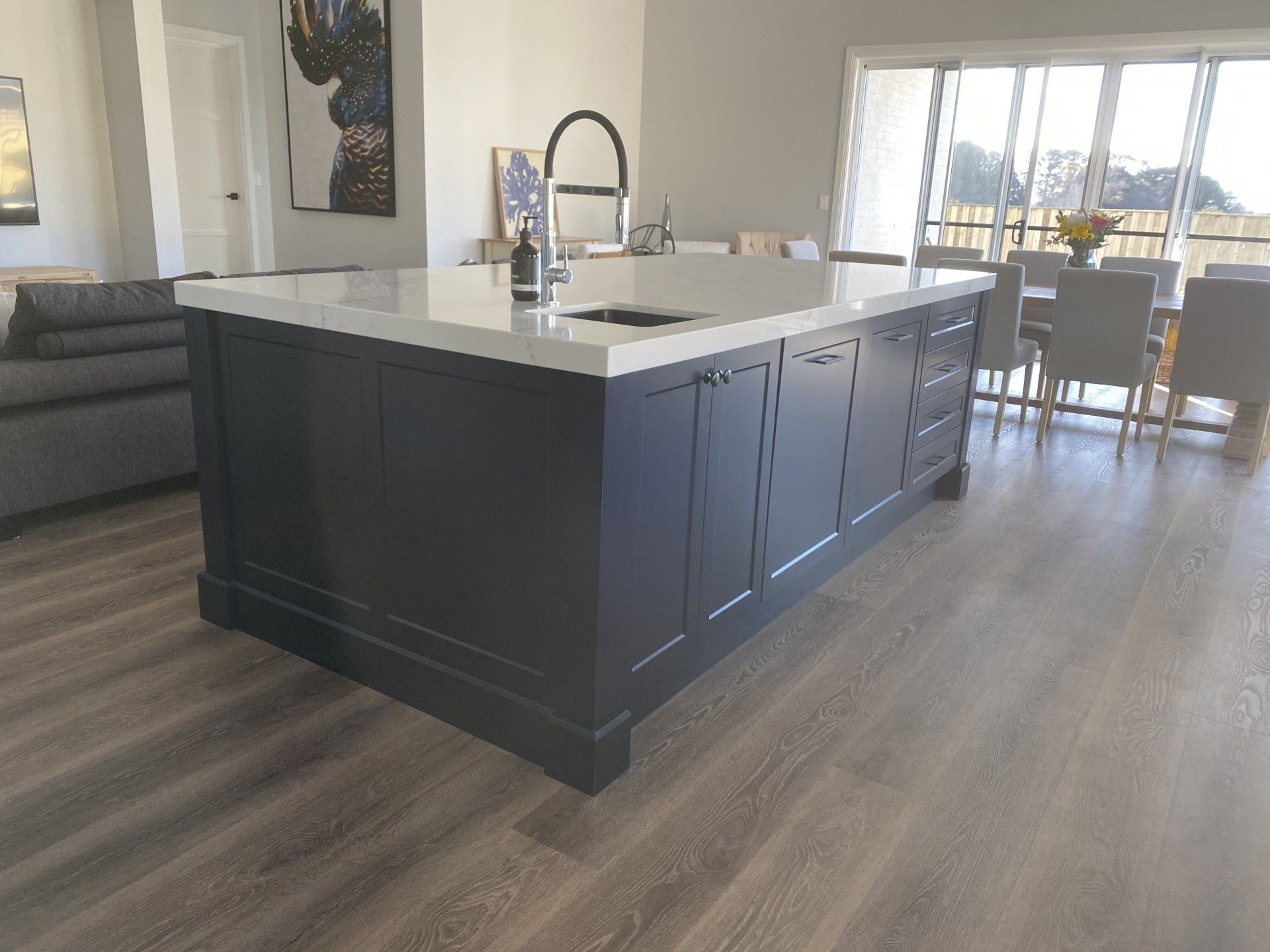 Huge Benchtop — Wollongong, NSW — K.I.S Kitchens