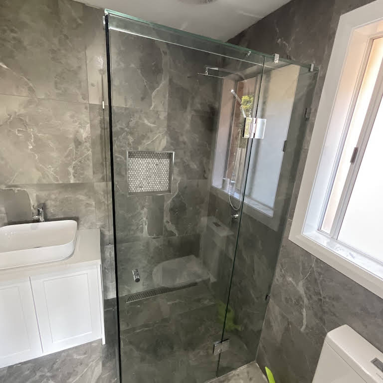 Frameless Shower Door Design — Melbourne, VIC — Sunrise Shower Screens