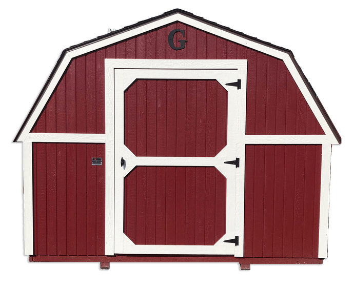 Red Lofted Barn - Portable Building