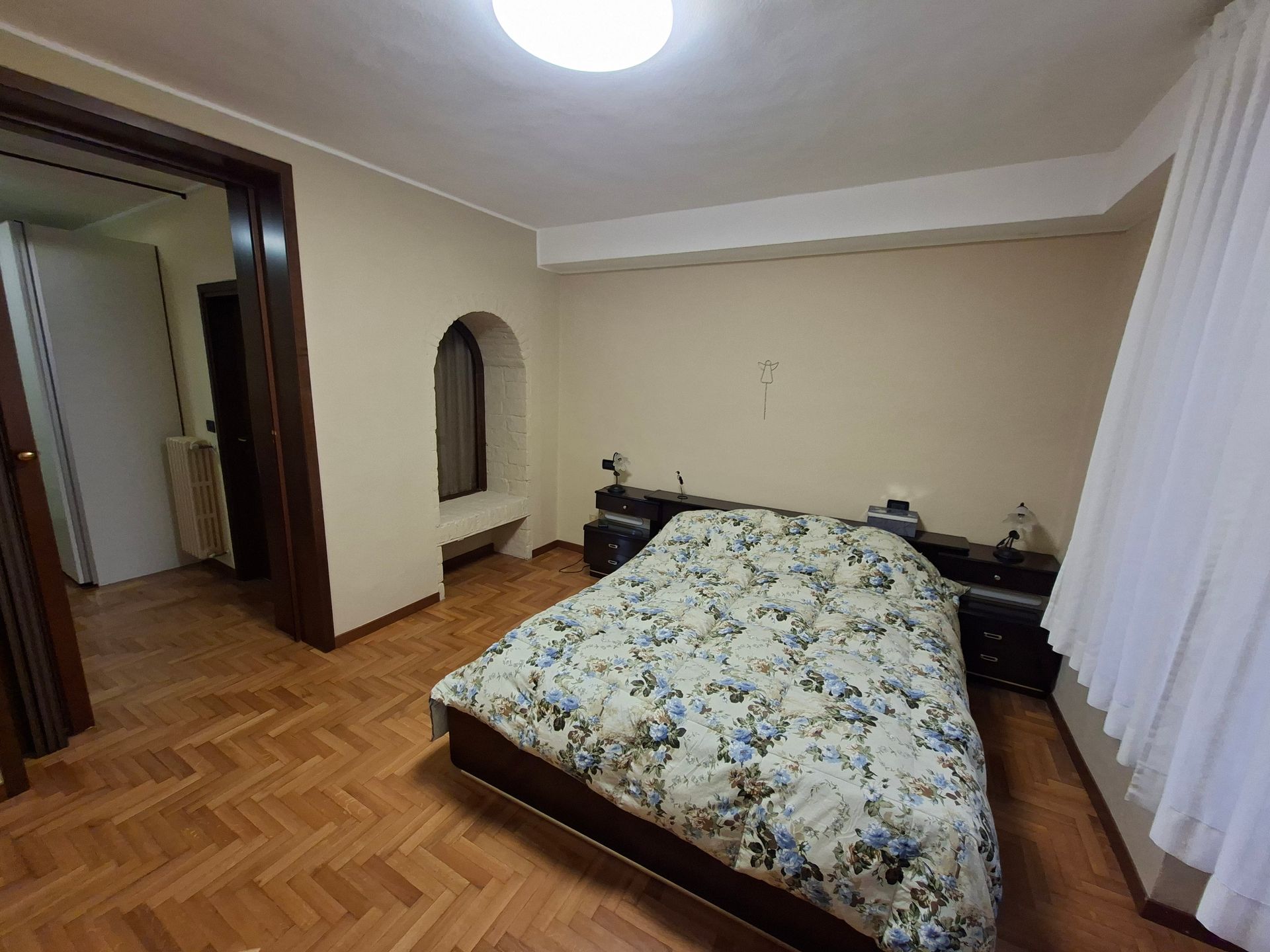 Bilocale Romano di Lombardia, camera da letto Romano di Lombardia, ampio bilocale centro storico Romano di Lombardia