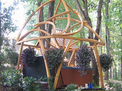 Covered Seating Area in Raleigh, NC