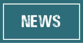 A blue sign with the word news written on it.