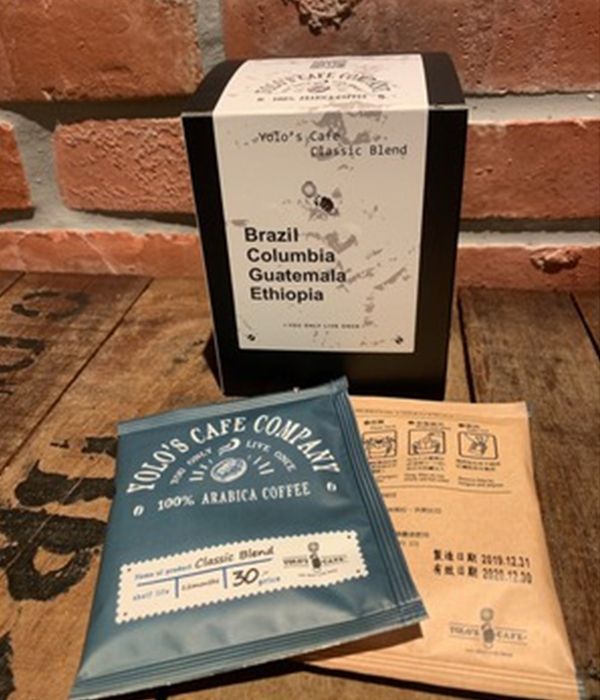 A box of brazil columbia guatemala ethiopia coffee