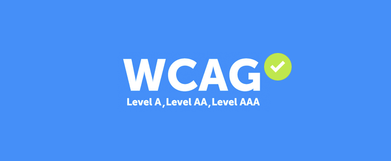 the logo for wcag level a level aa level aaa