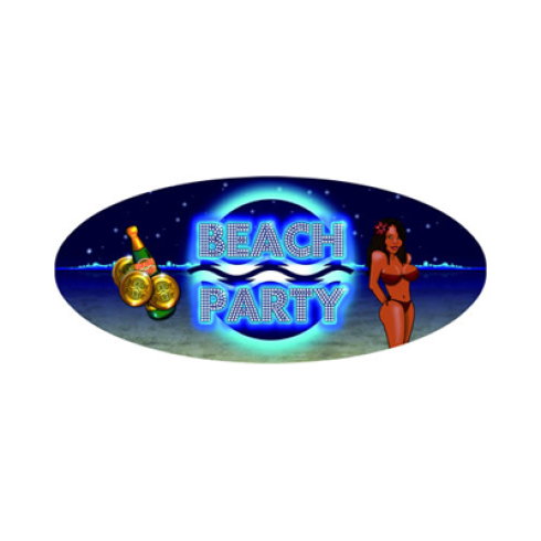 kit ovale beach party