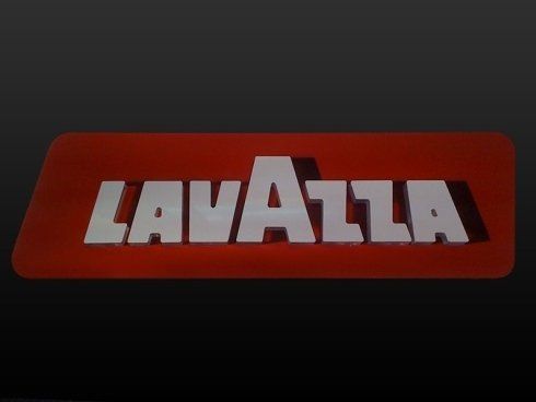 Lavazza advertising signs