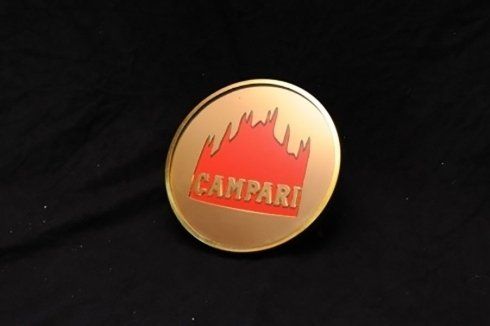 Serigrafia circolare campari
