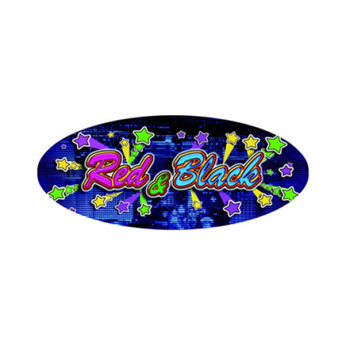 kit ovale red & black