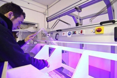 serigrafia su materie plastiche