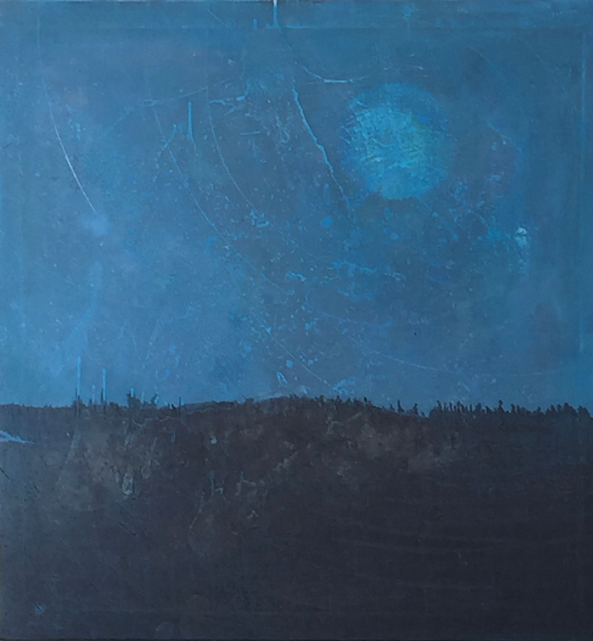 A painting Russian Sky