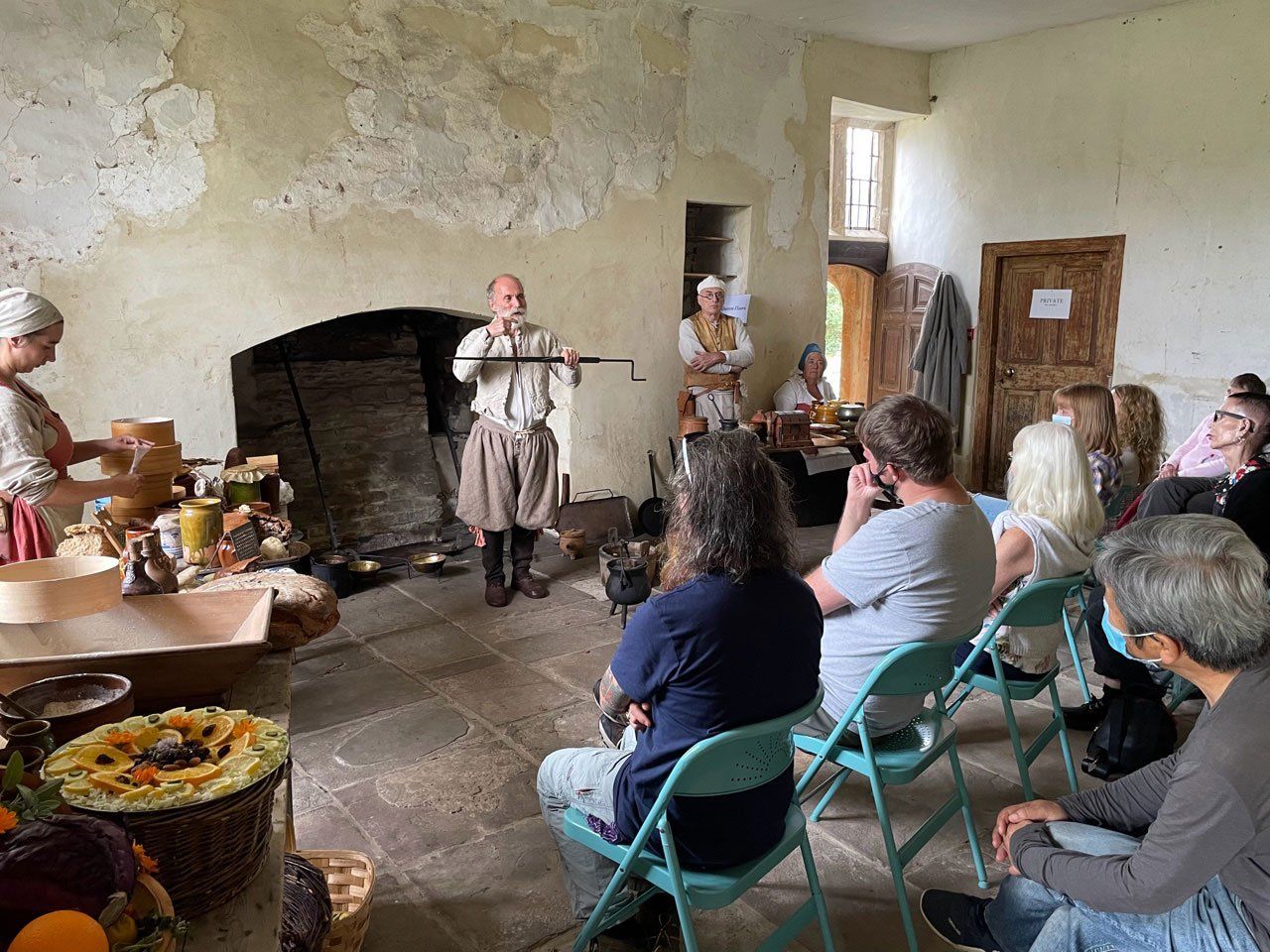 Tudor Cook at the Heritage Open Day, 2021