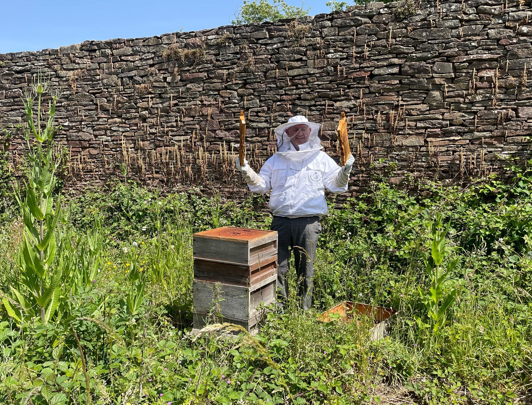 Acton Court Bee man