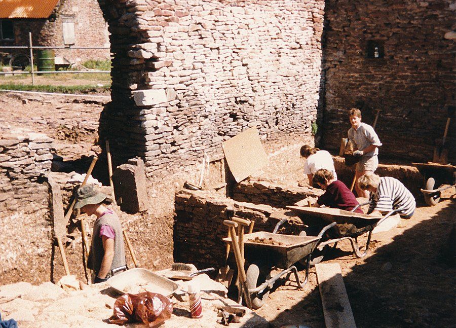 Archaeology at Acton Court