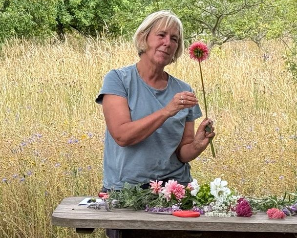 Deb in Garden