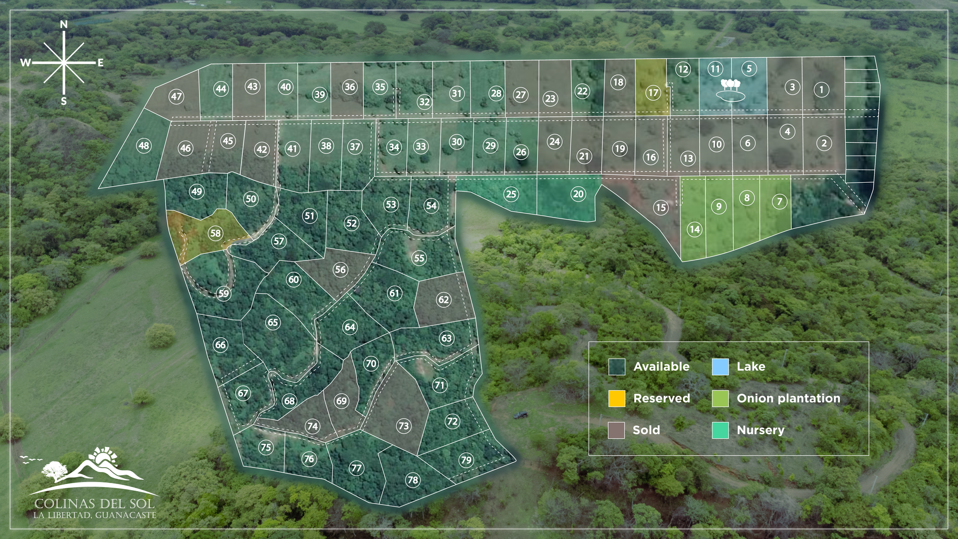 Colinas del Sol Lot Map Colinas del Sol Lot Map