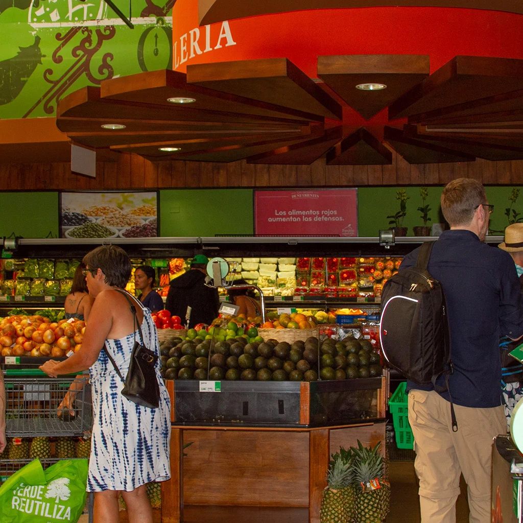 Fruit Section In Supermark