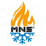 Logo: Flames over 