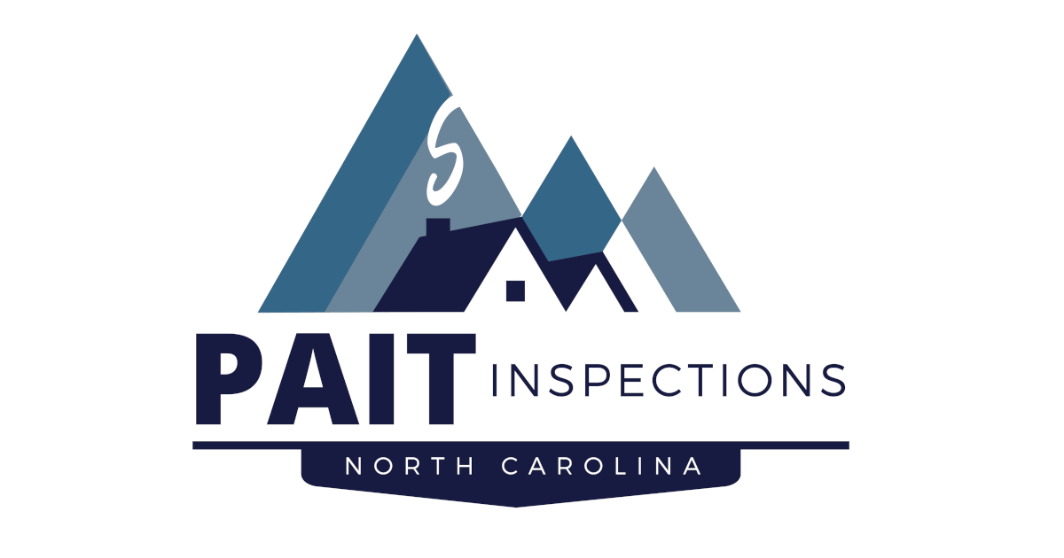 A logo for  Pait Home Inspection company in north carolina.