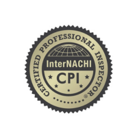 A seal that says certified professional inspector on it