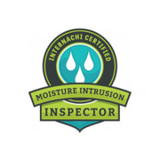 A logo for a moisture intrusion inspector