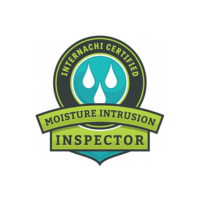 A logo for a moisture intrusion inspector