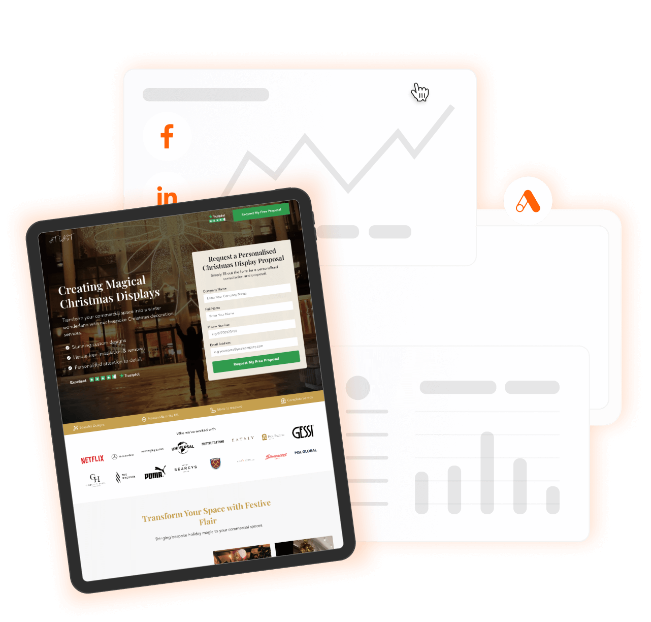 example of landing page