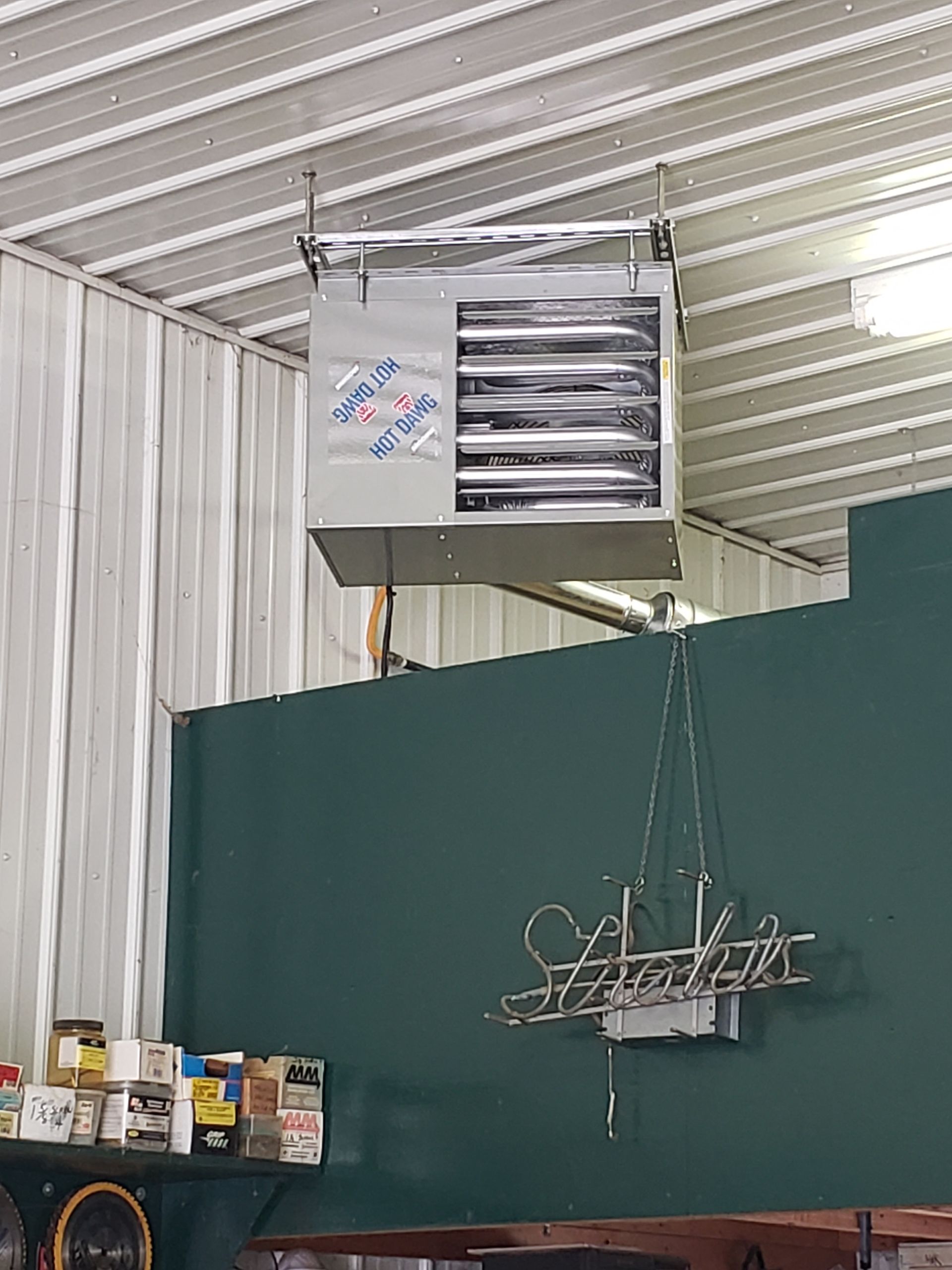 An ventilation fan installation in Washington, IA by Venteicher Heating and Cooling