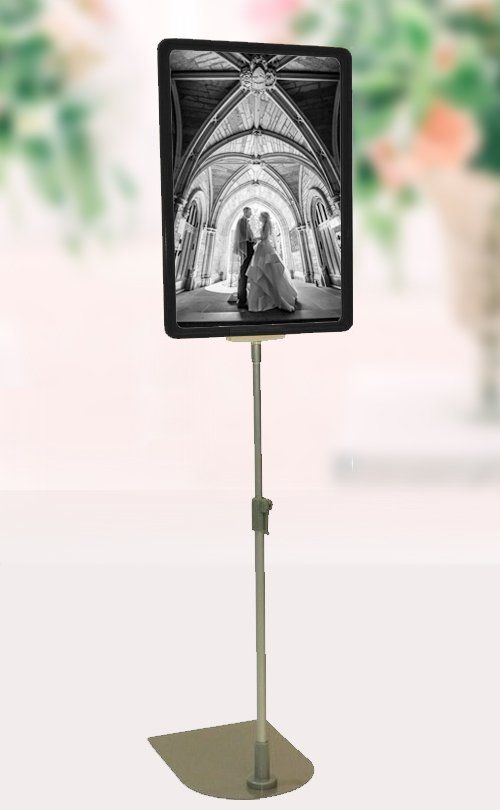 Floor Sign Frame Stand 4Displays