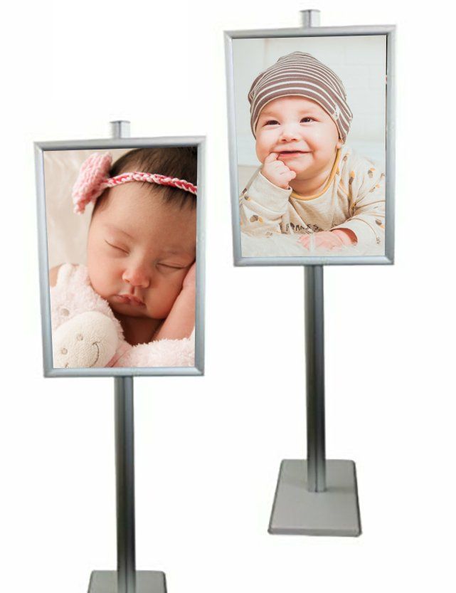 Snap Frame Floor Stands 4Displays