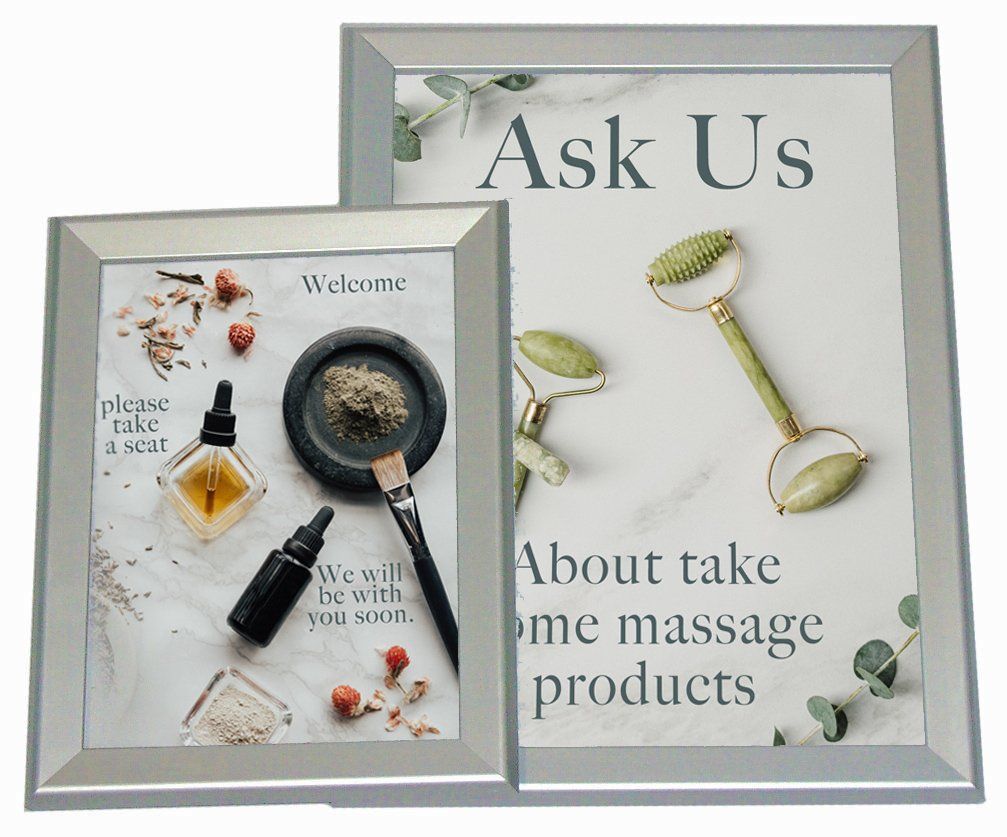 PosterSnapFramesSilver4Displays.co.nz