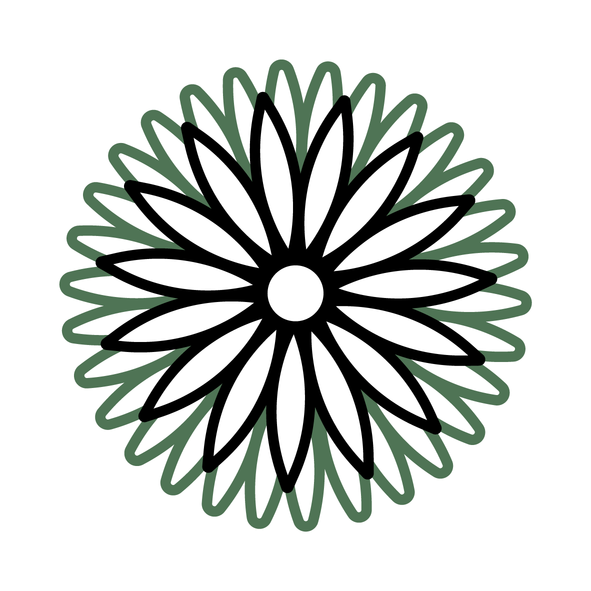 Plant Phenotyping Chrysanthemum Icon