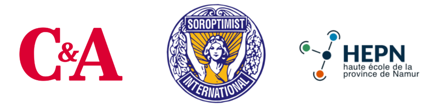 Logo C&A, Soroptimist et HEPN