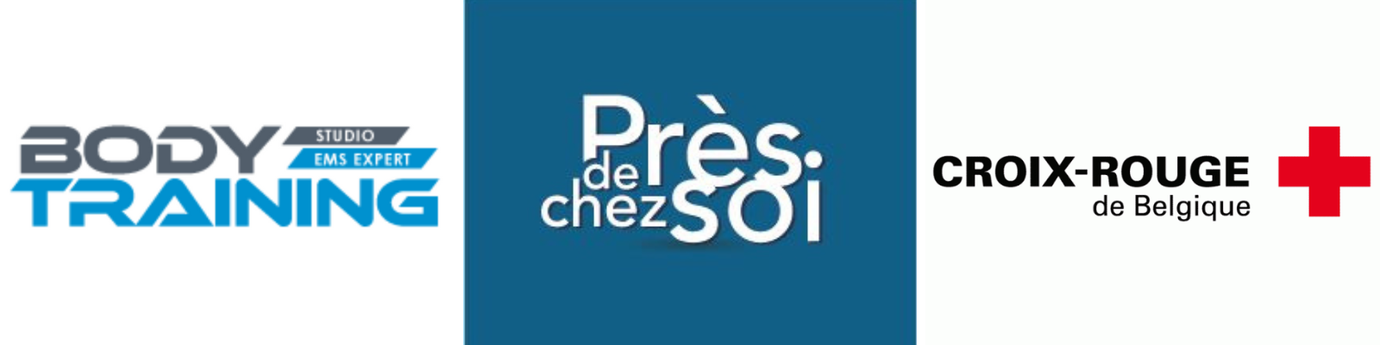 Logo Body Training, Près de Chez Soi et Croix-Rouge