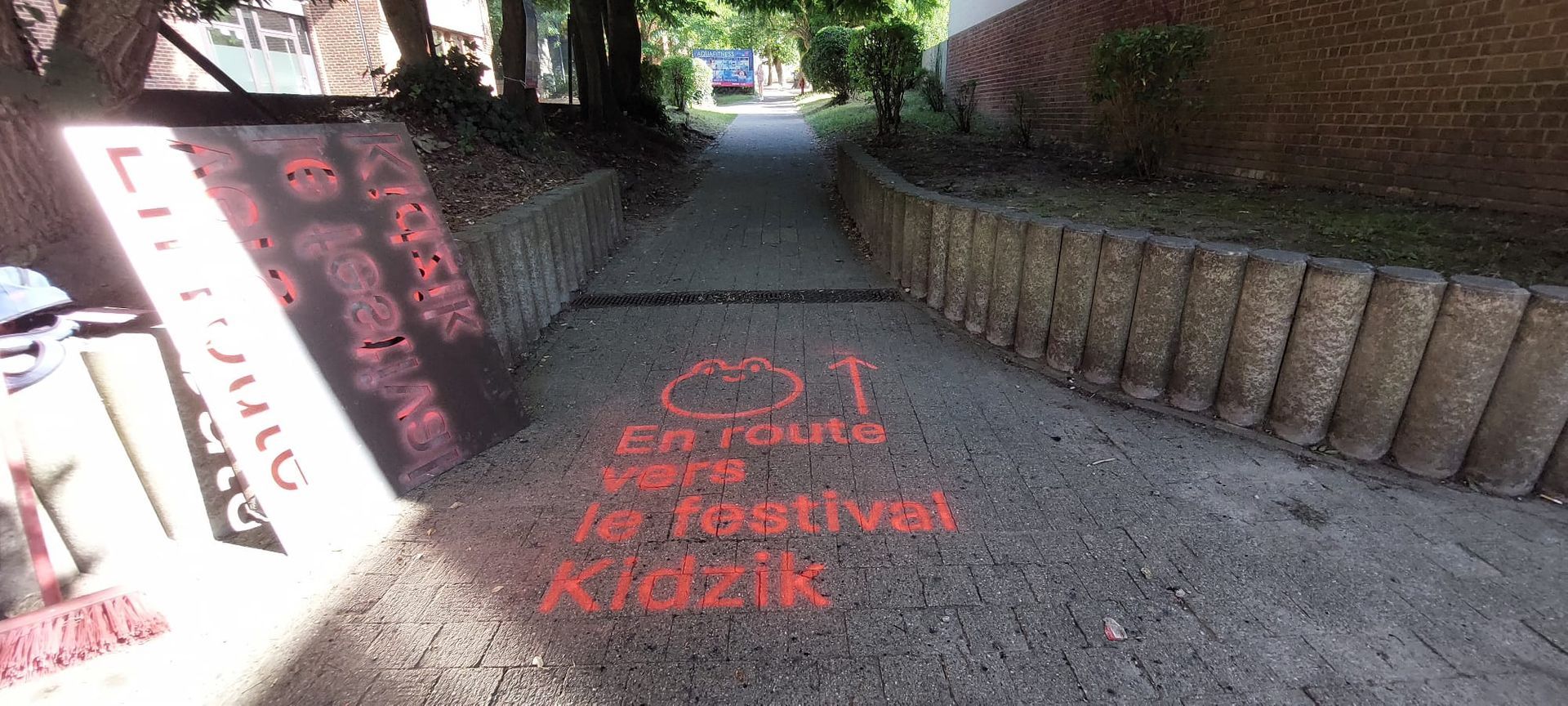Chalk-tag festival Kidzik