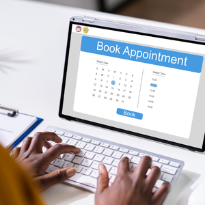 book an appointment graphic