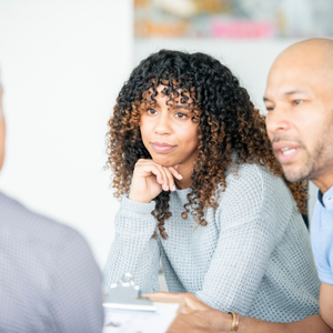 couple in counseling session