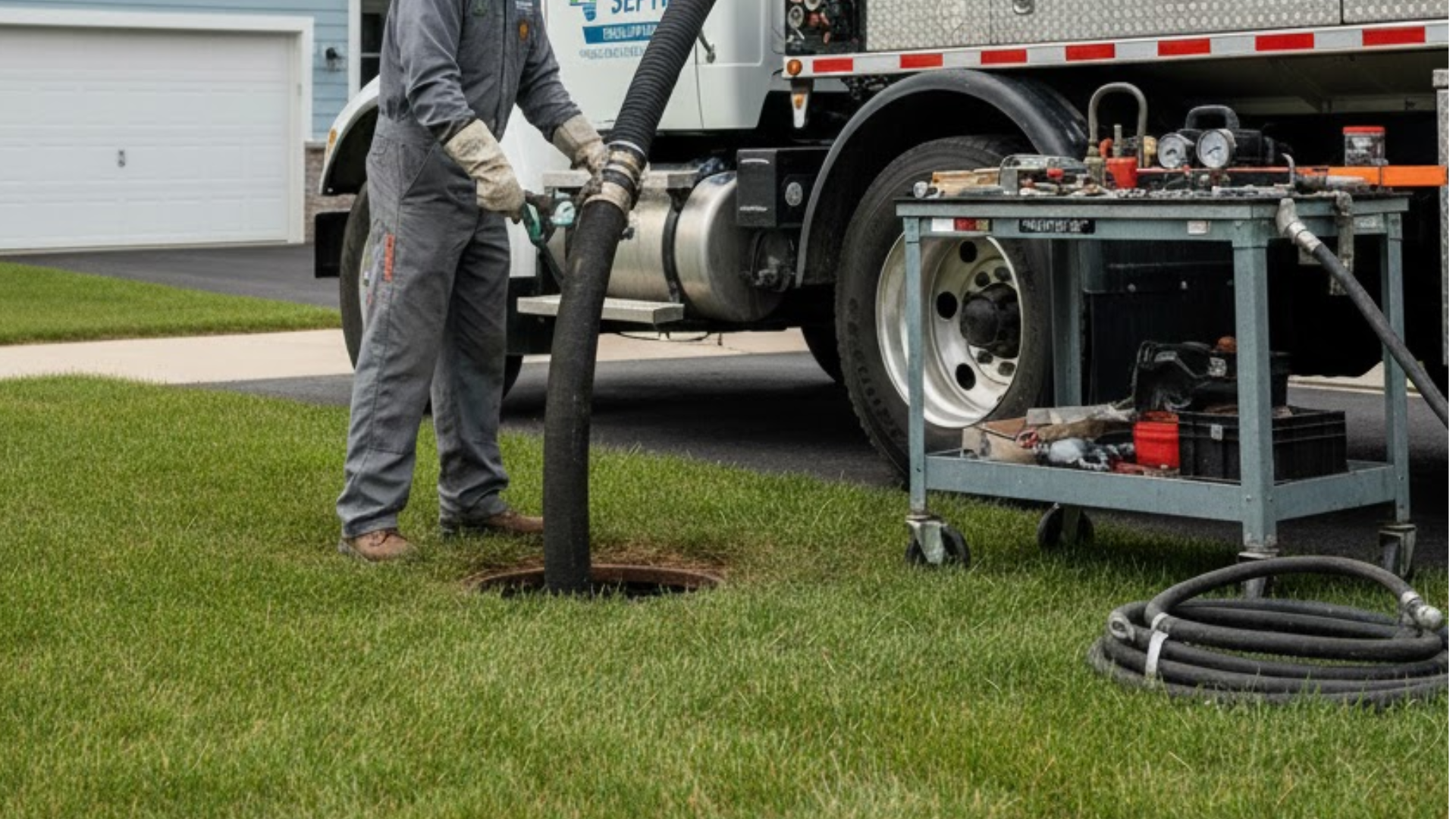 Septic tank pumping Brighton MI
