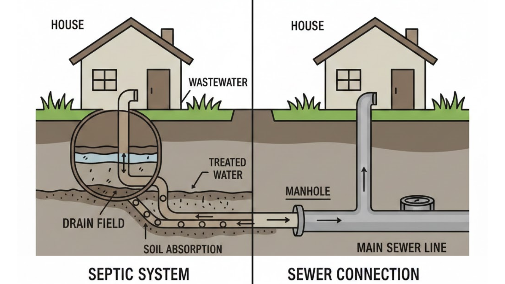 Sewer line repair Brighton MI