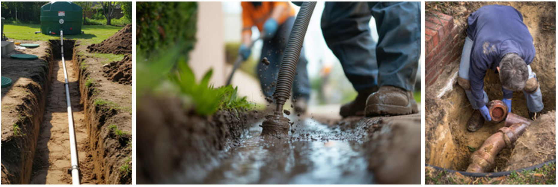 Sewer line repair Brighton MI
