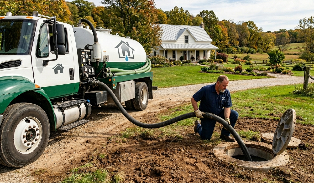 septic tank pumping Brighton MI