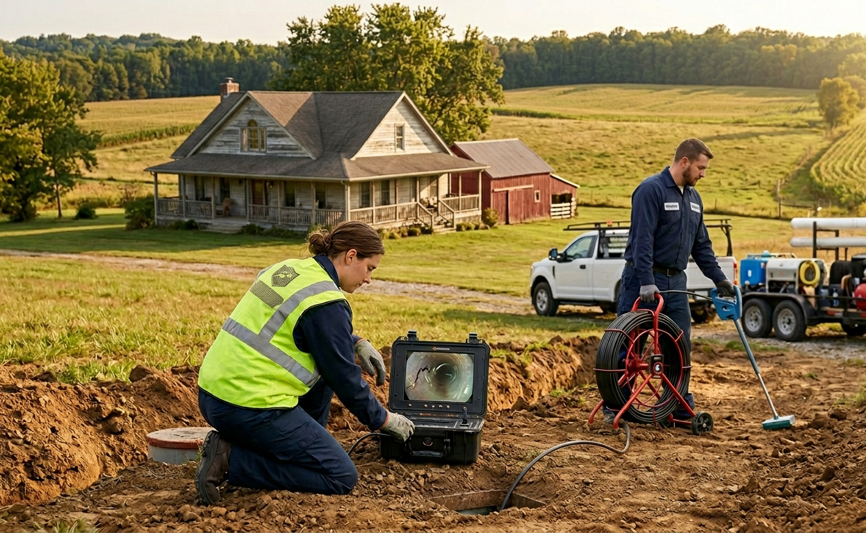 sewer line repair Brighton MI