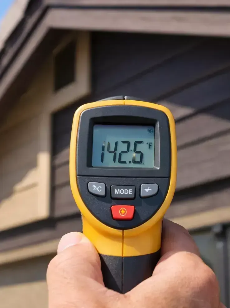 Exterior Paint Heat Thermometer In Bakersfield