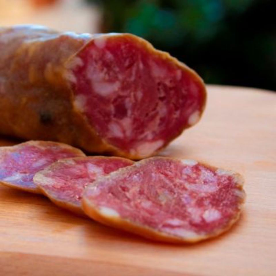 Affettato - salsiccia di maiale artigianale