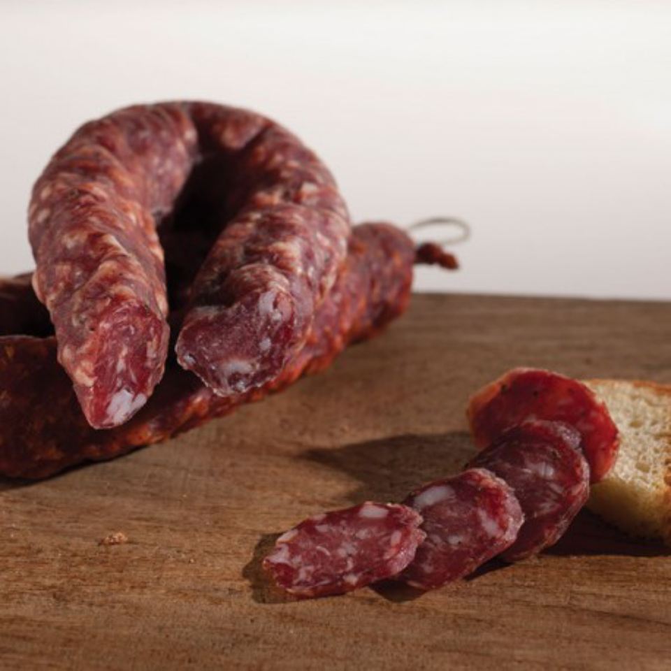 Salsiccia di maiale artigianale