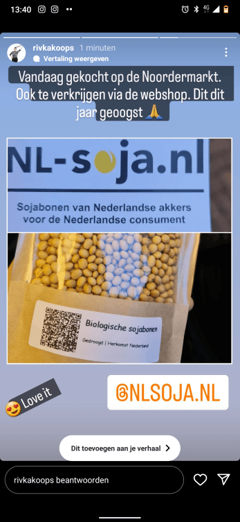 Biologische sojabonen kopen bij NL Soja